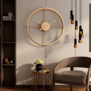 18 Inch GOLD  Wall clock 