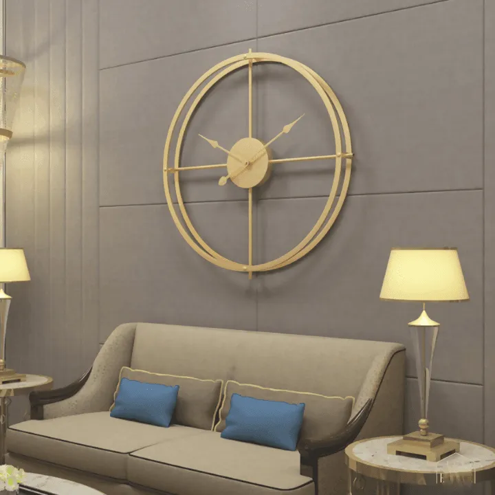 18 Inch GOLD  Wall clock