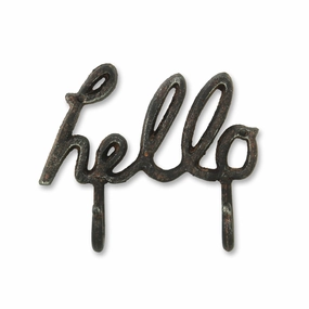 4779 - Merren Hello Wall Decor 