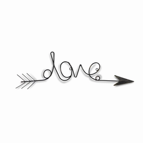 4800 - Laurely "love" Wall Sign 