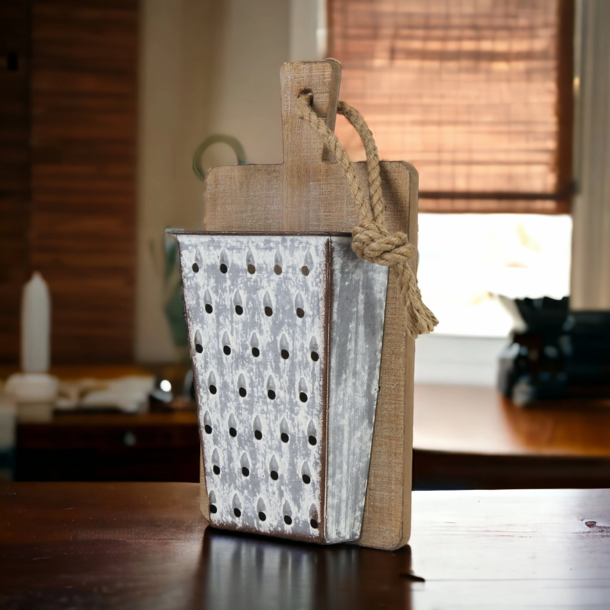 4852 - Melio Cheese Grater Wall Decor