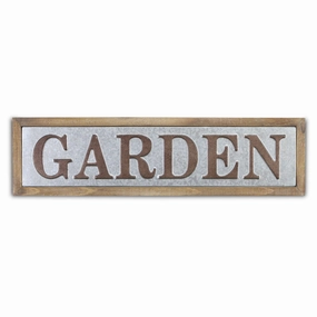 4871 - Grainvale "Garden" Wall Sign 