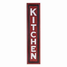 5000 - Callo Red "Kitchen" Sign 