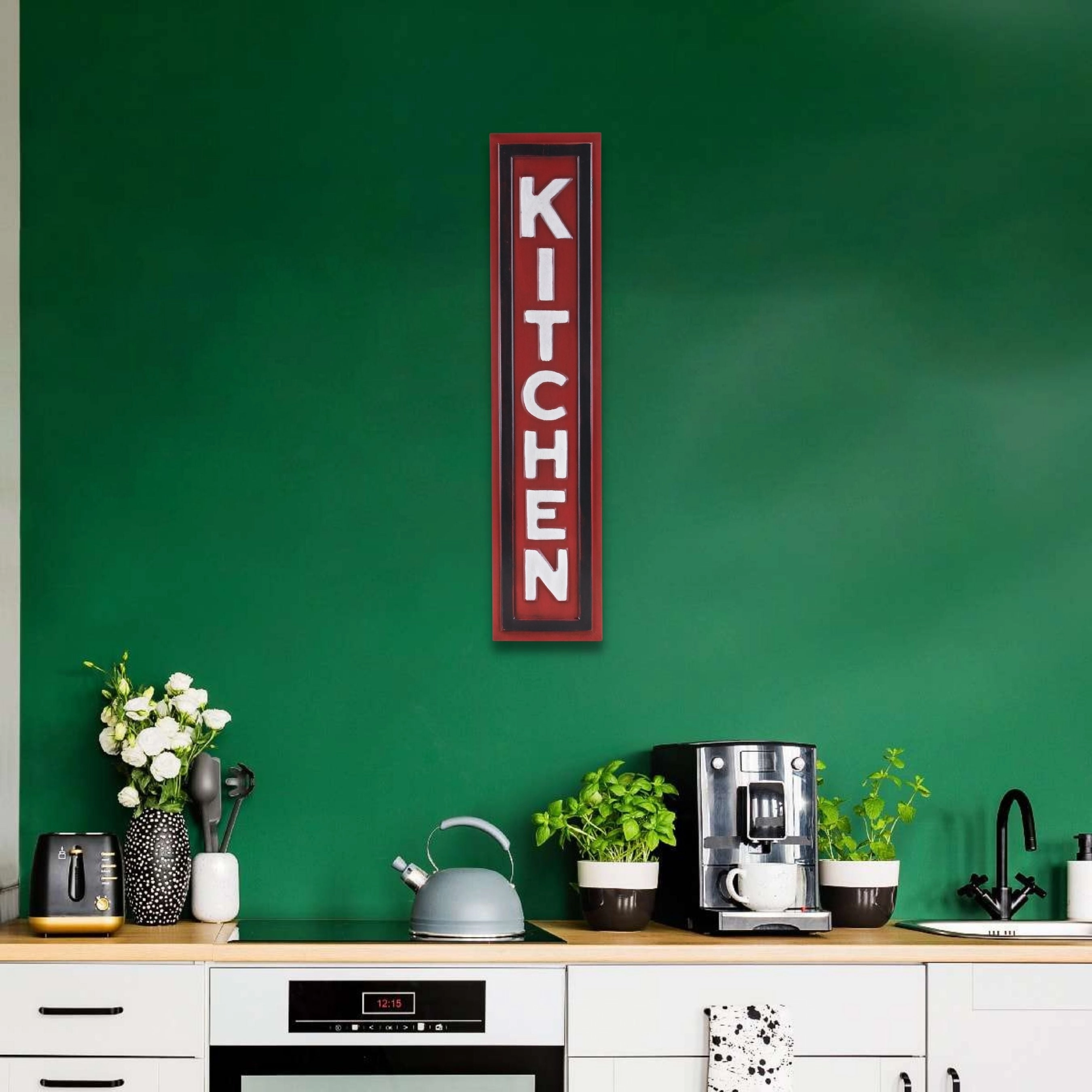 5000 - Callo Red "Kitchen" Sign