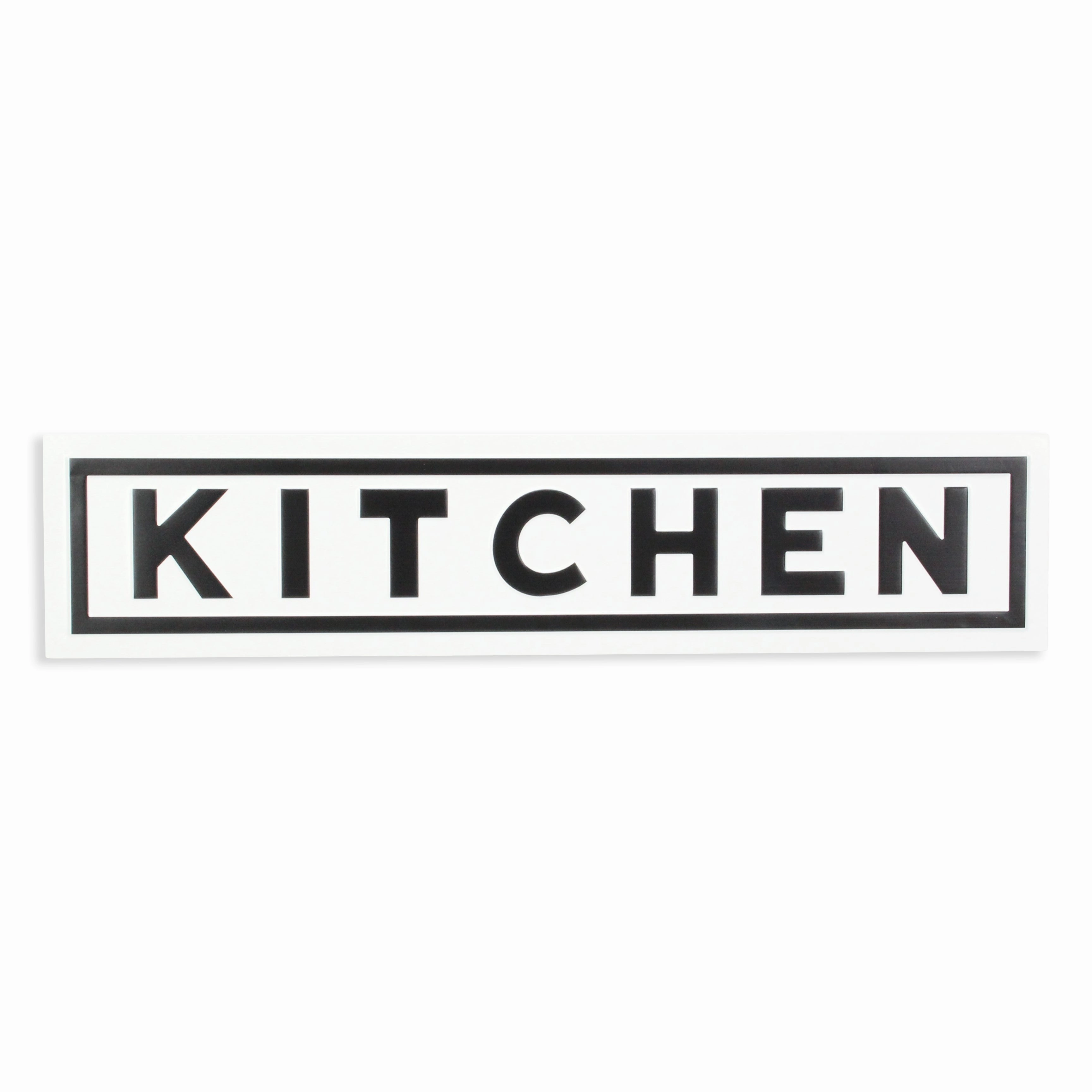 5000R-WT - Callo White "Kitchen" Sign 