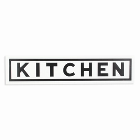 5000R-WT - Callo White "Kitchen" Sign 