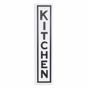 5000WT - Callo White "Kitchen" Sign 