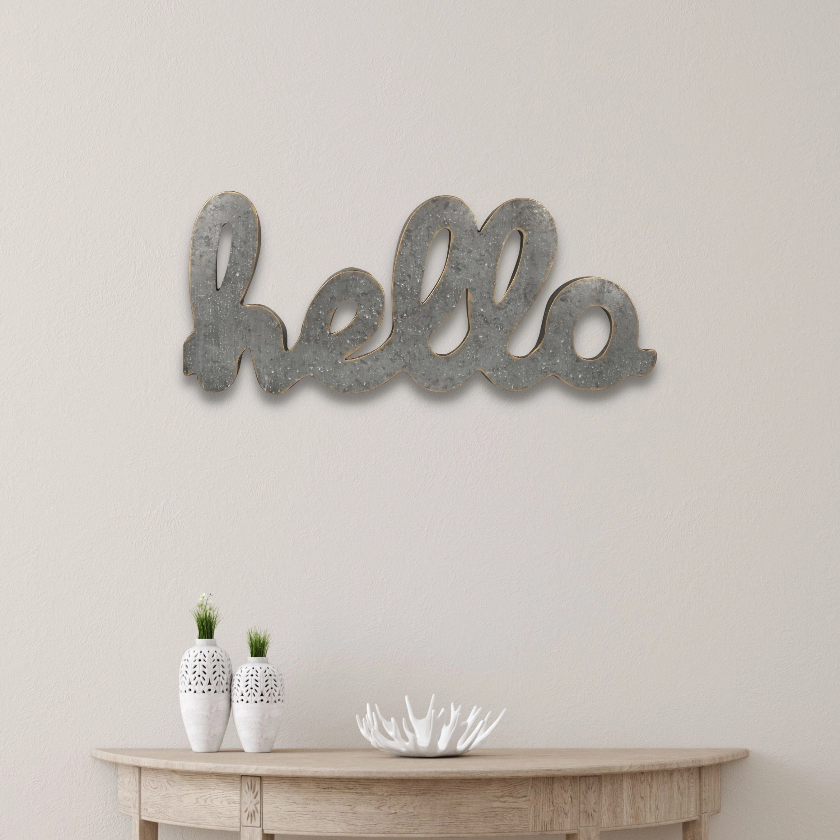 5005 - Elsie "hello" Wall Sign