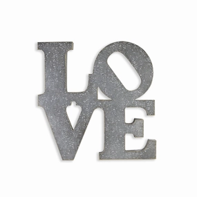 5006 - Amos "LOVE" Wall Sign 