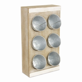 5136 - Faye 6 Pot Frame Decor 