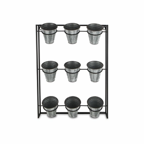 5204 - Ione 9 Pot Wall Planter 