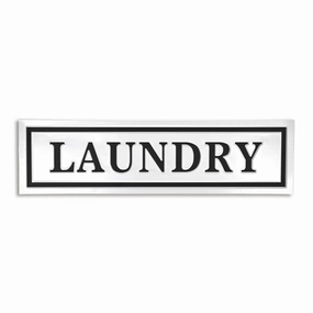 5285LDY-WT - Arabella Laundry Sign - White 
