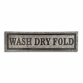 5285WDF - Arabella "Wash Dry Fold" Sign 