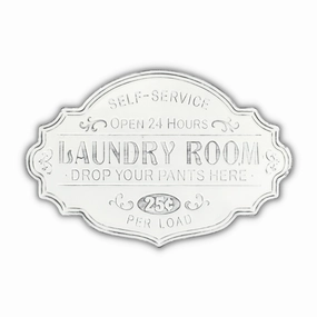 5321 - Dafina Enamel Laundry Sign 
