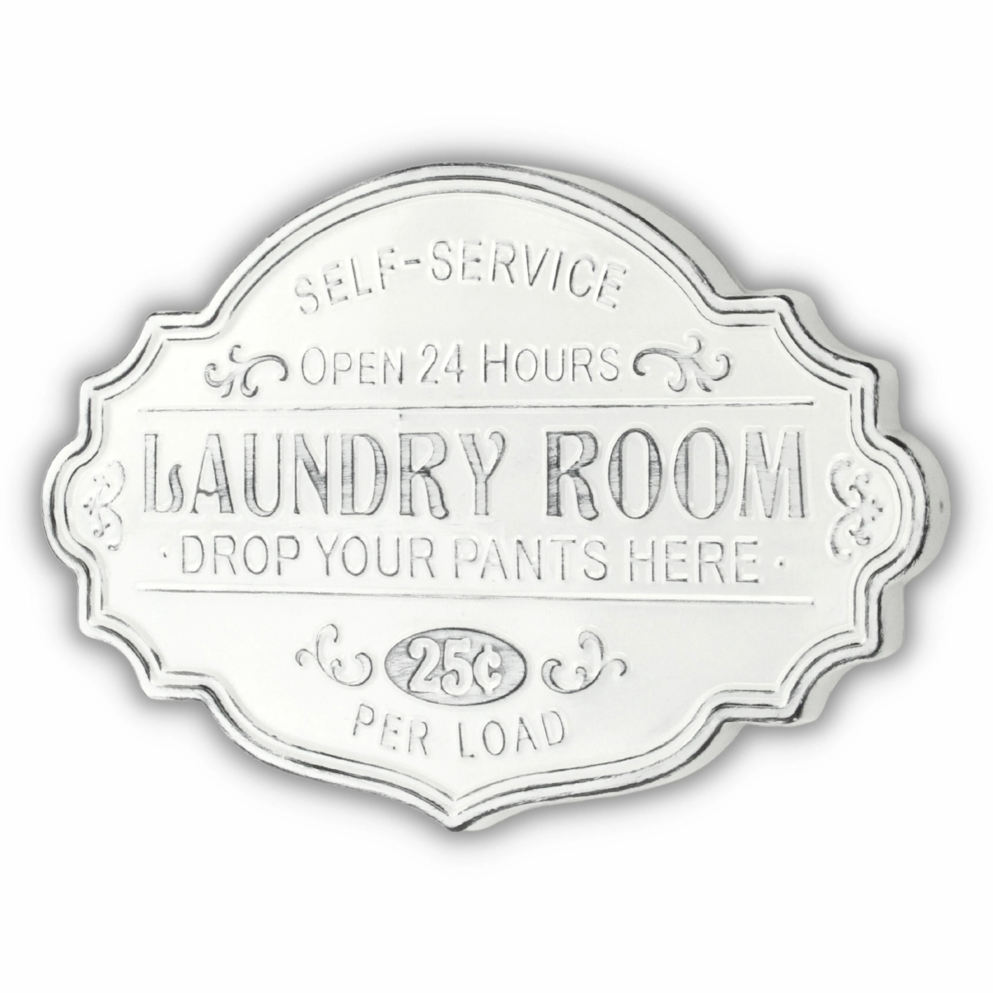 5321 - Dafina Enamel Laundry Sign