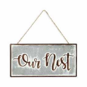 5323 - Eulalia "Our Nest" Sign 