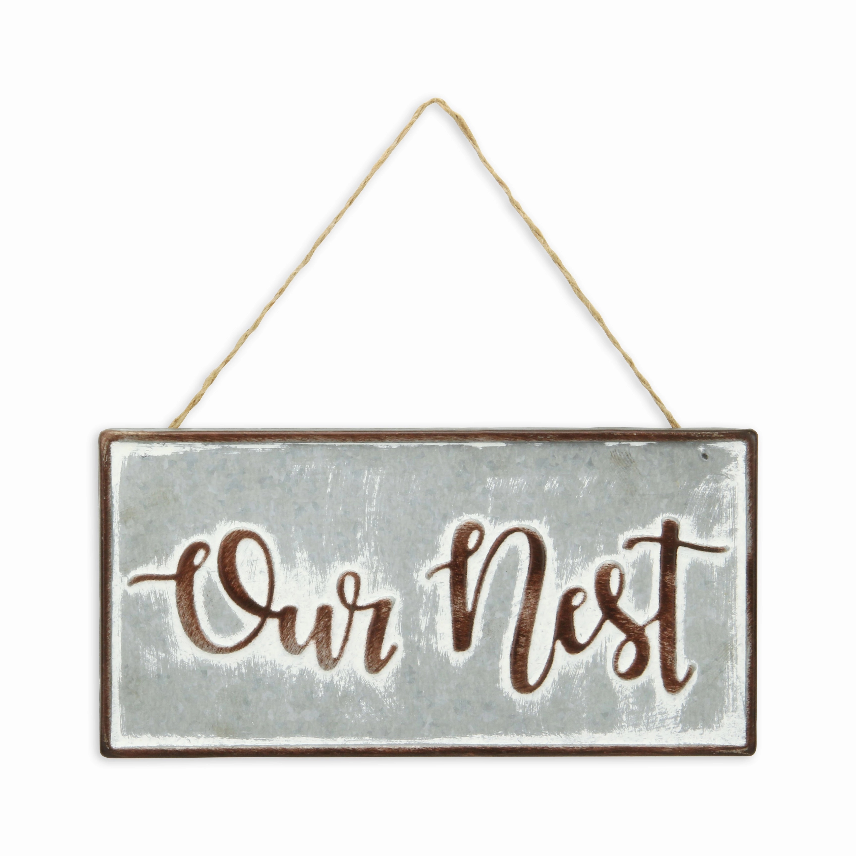 5323 - Eulalia "Our Nest" Sign 