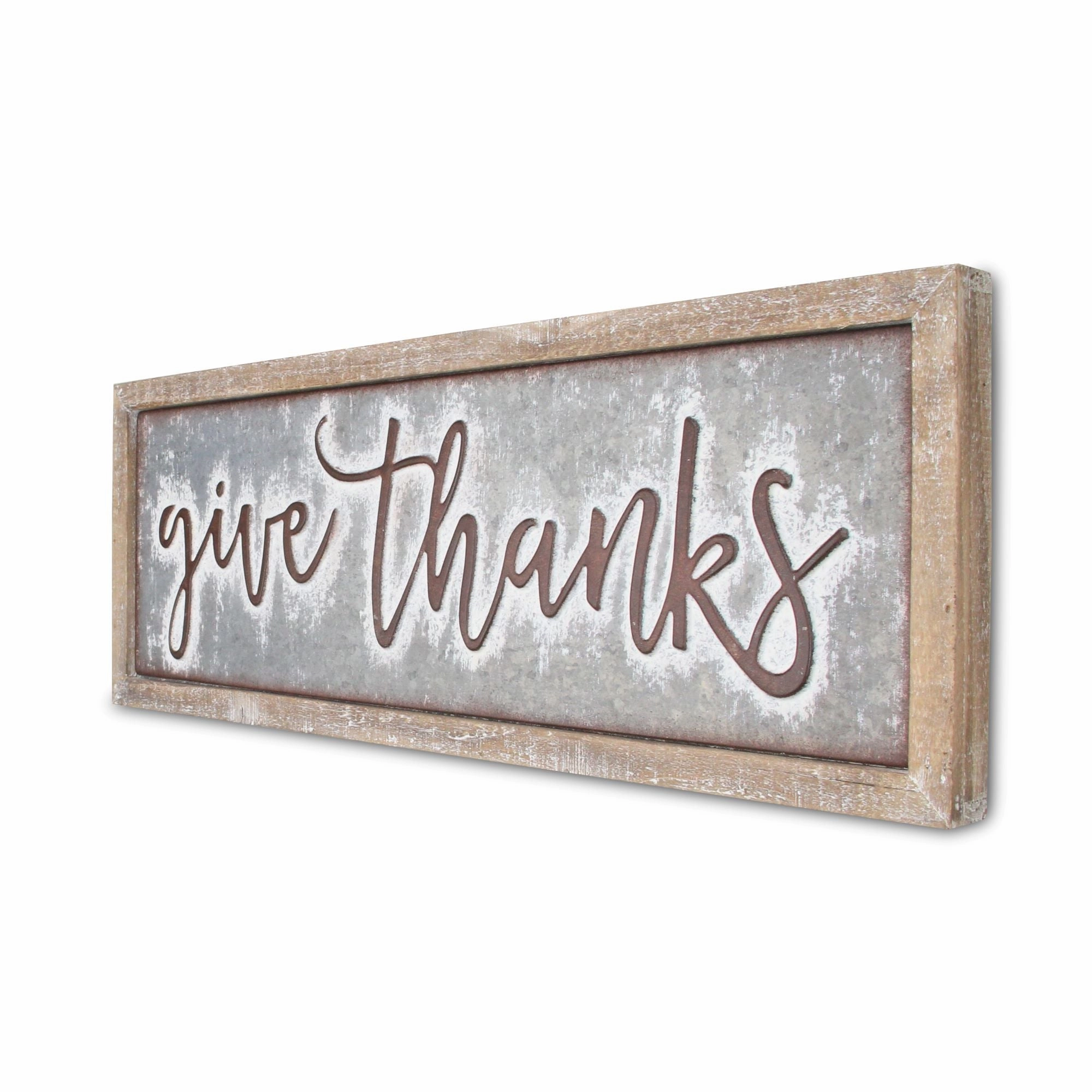 5351 - Kiflom "Give Thanks" Sign