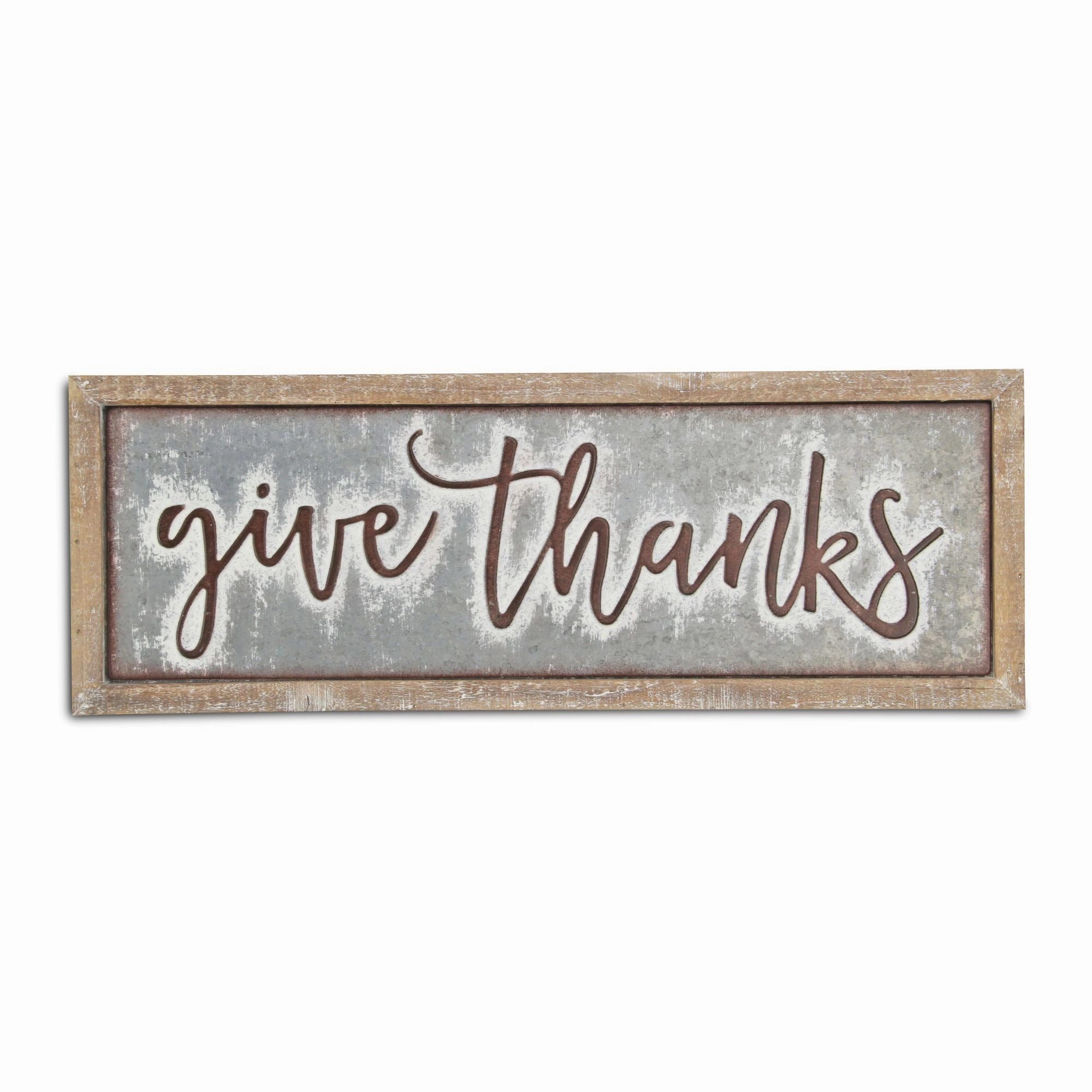 5351 - Kiflom "Give Thanks" Sign 