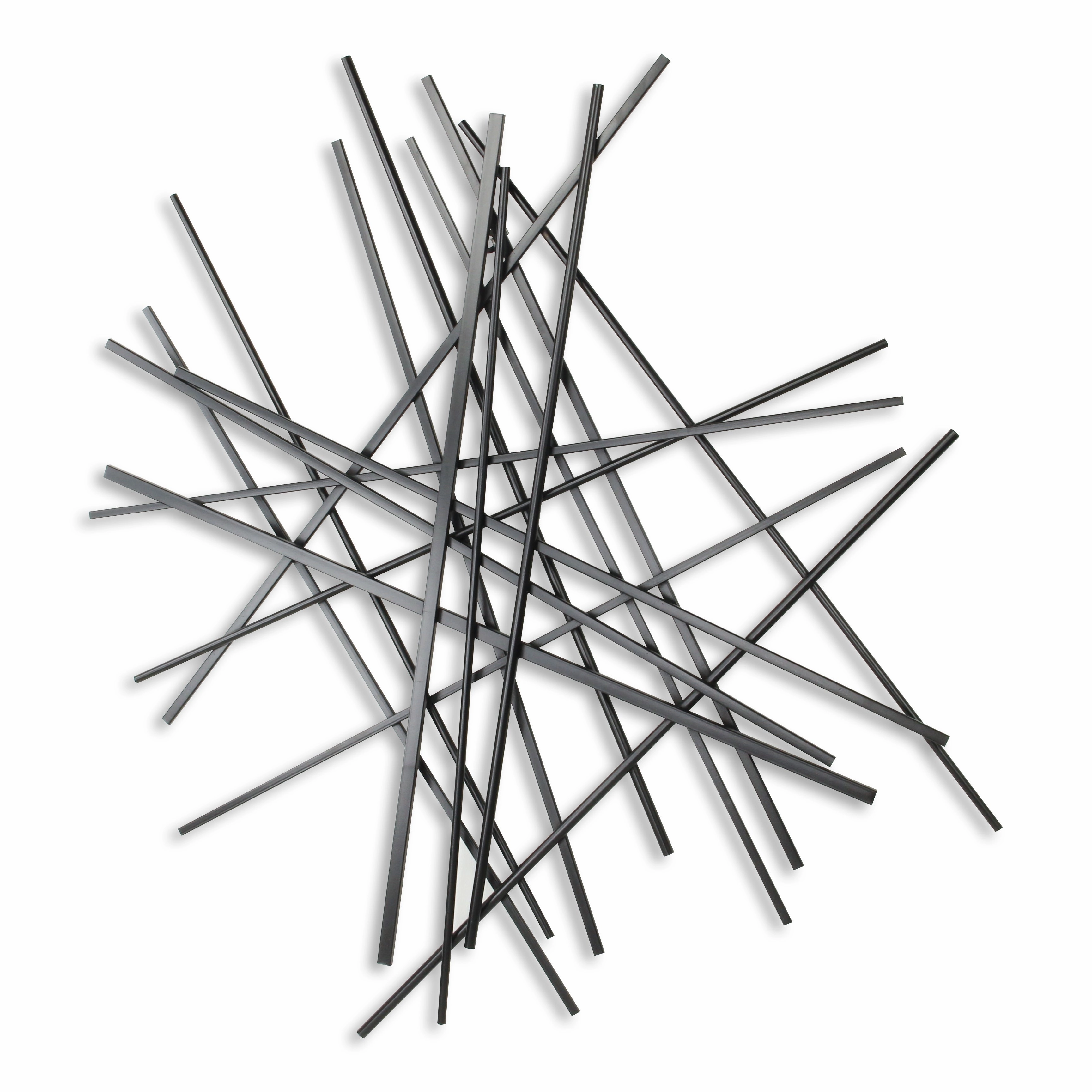 5369BK - Avalon Large Wall Dcor - Black