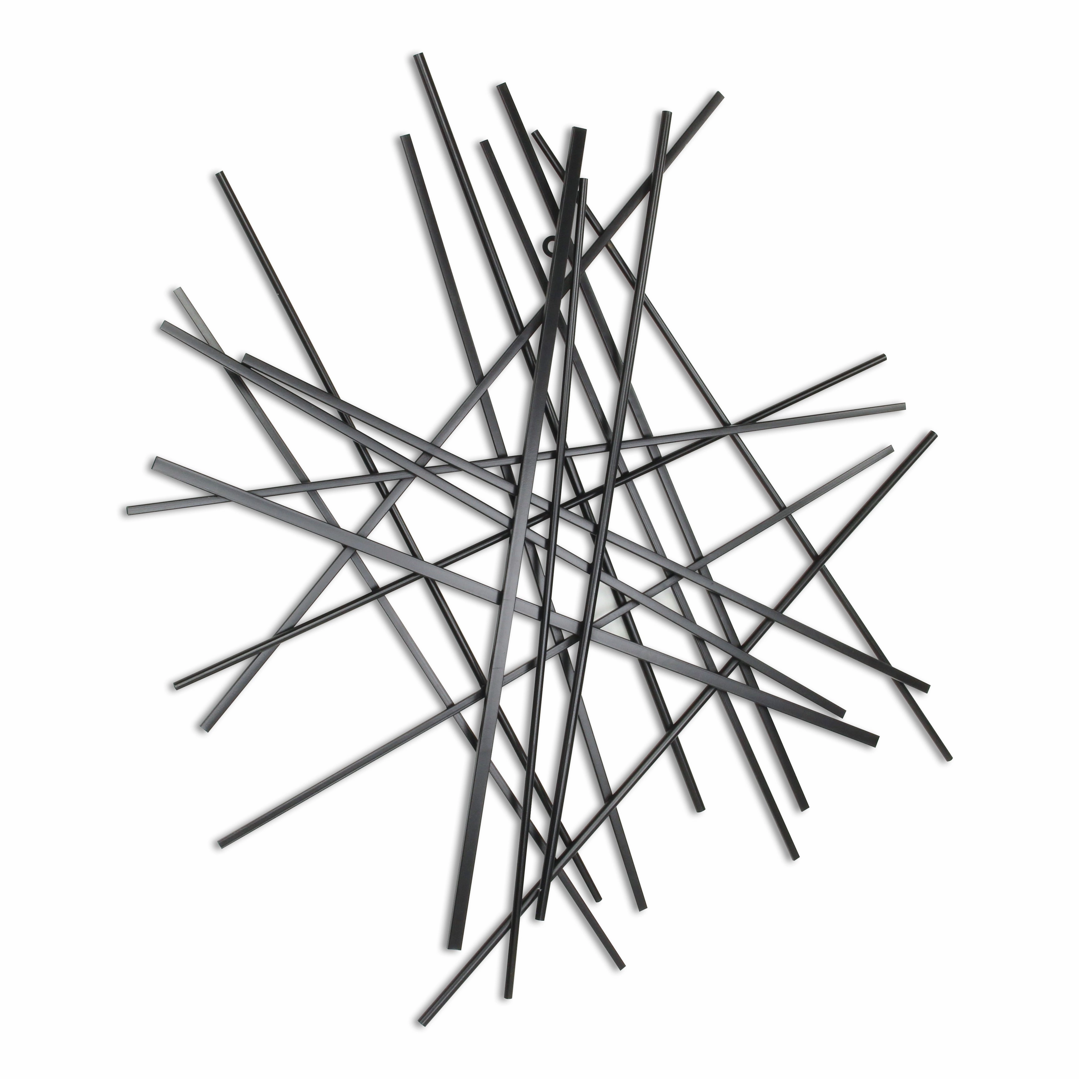 5369BK - Avalon Large Wall Dcor - Black