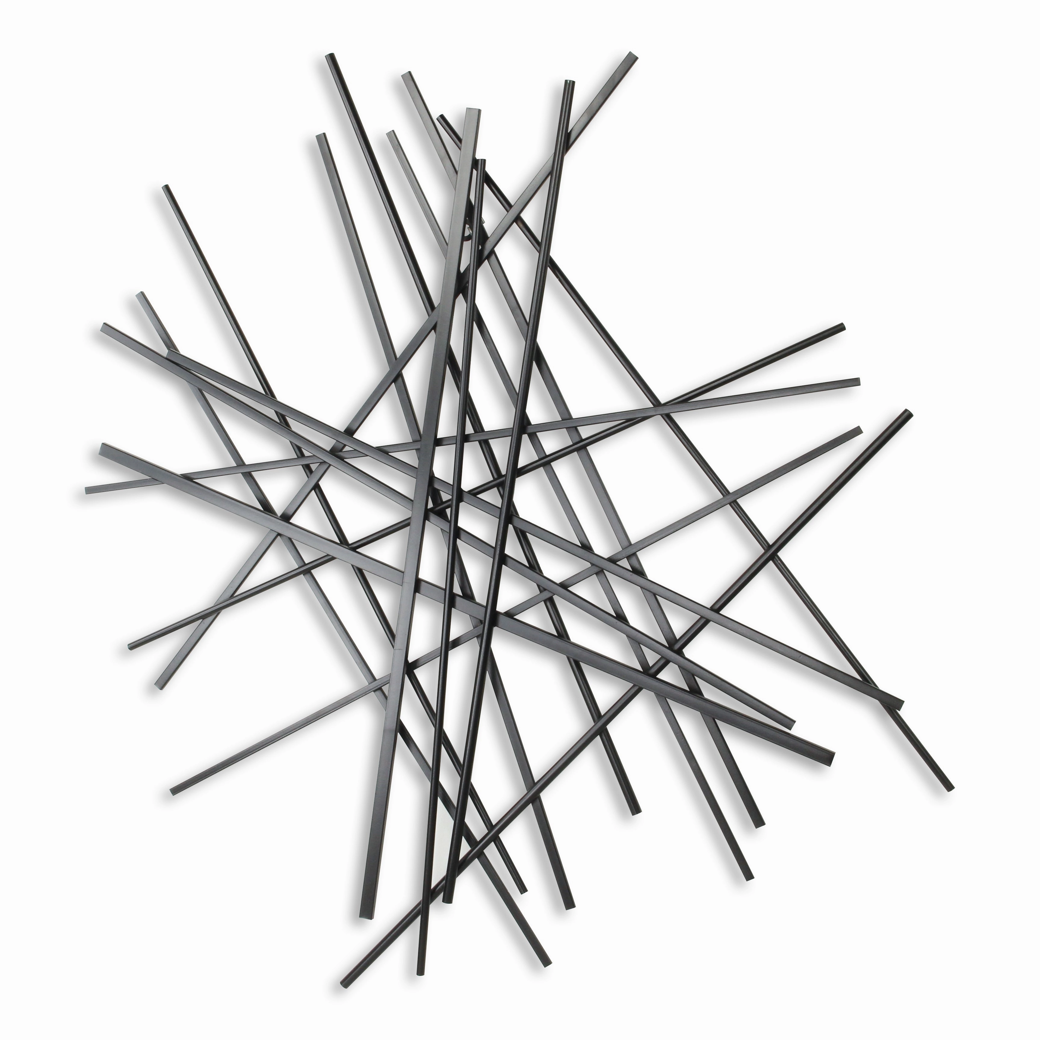 5369BK - Avalon Large Wall Dcor - Black