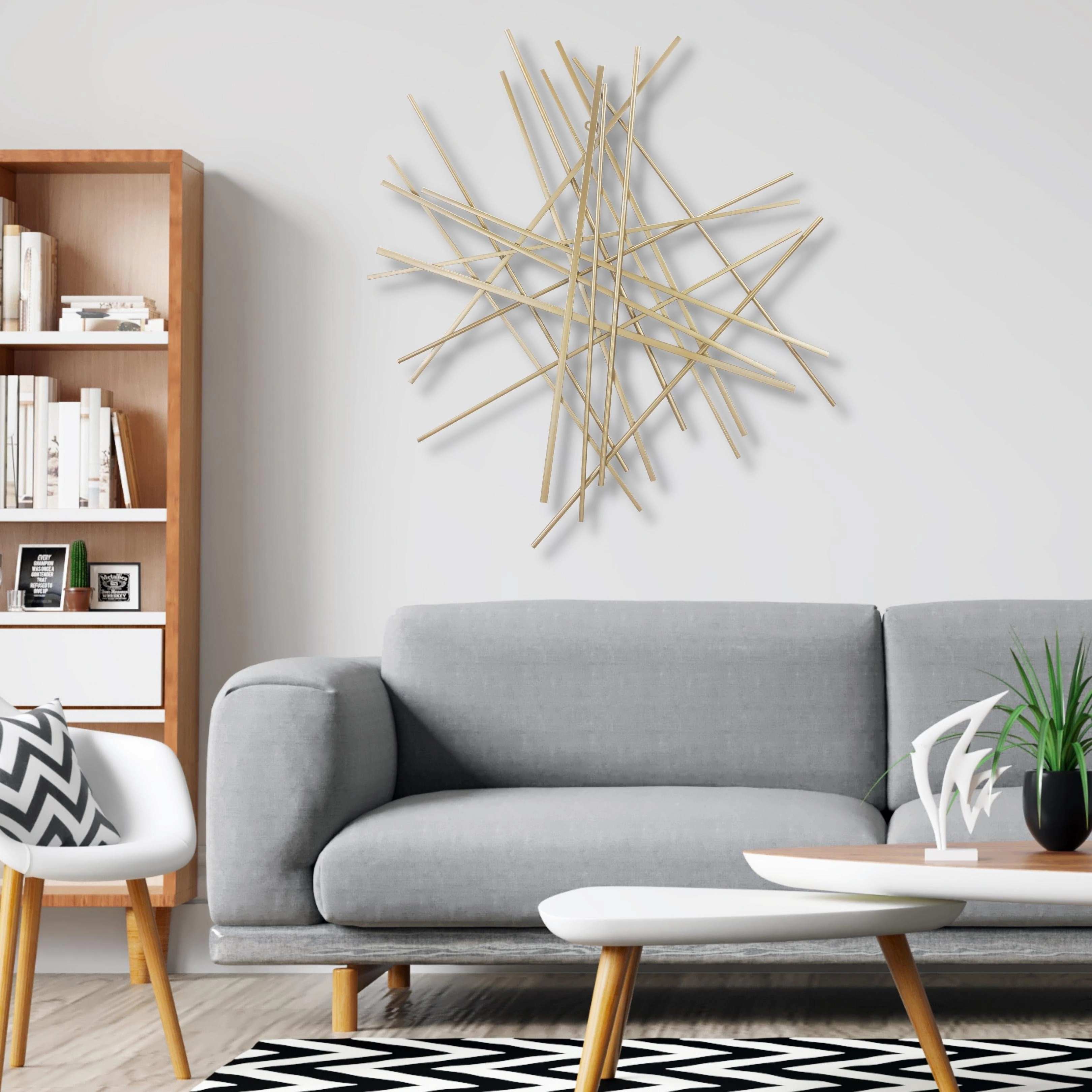 5369GD - Avalon Large Wall Dcor - Gold