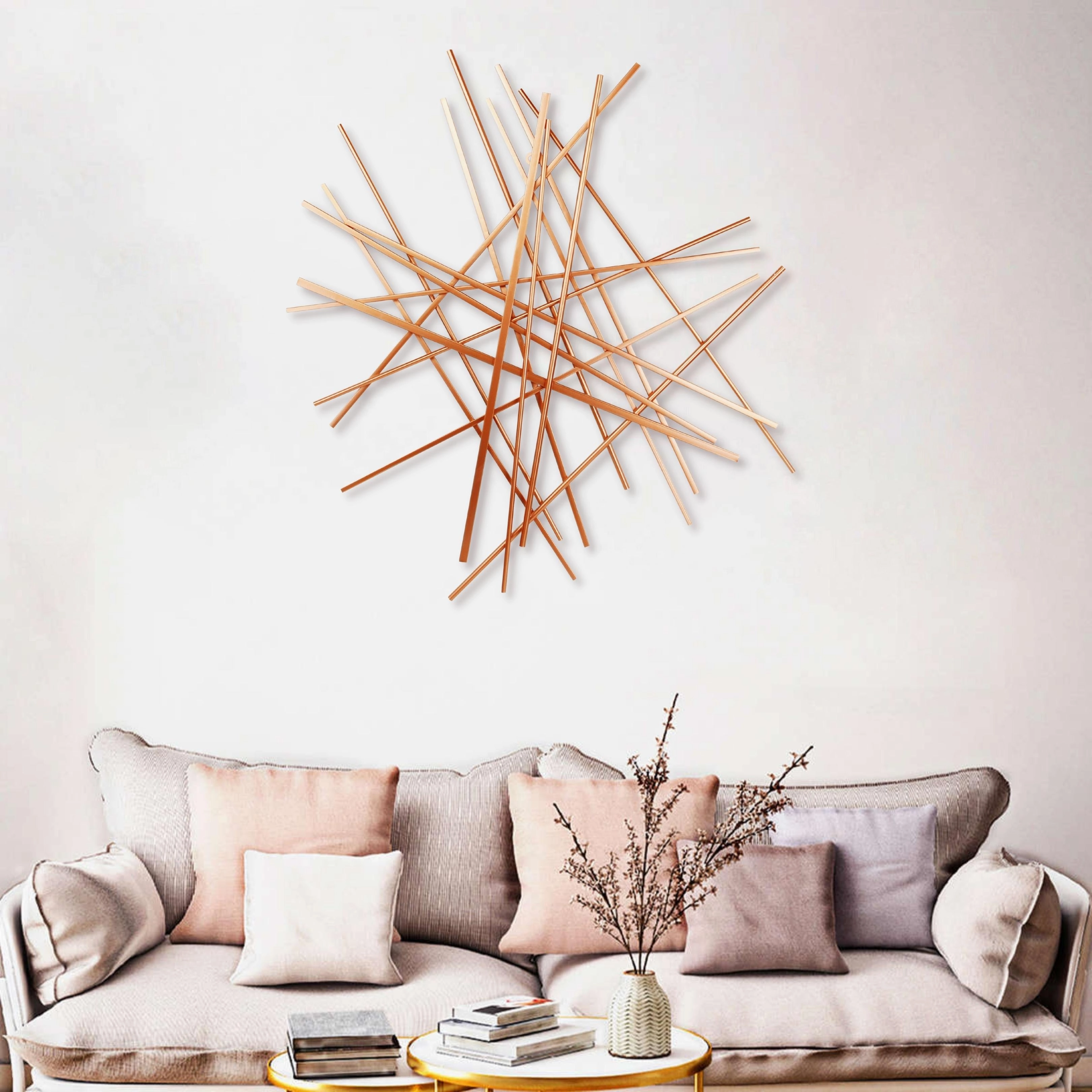 5369RG - Avalon Large Wall Dcor - Rosegold