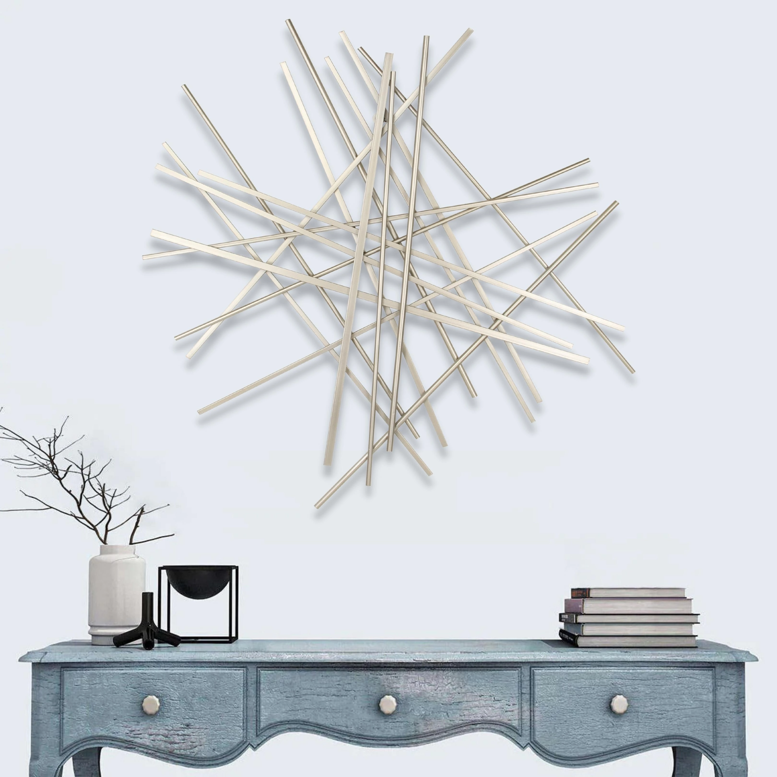 5369SV - Avalon Large Wall Dcor - Silver