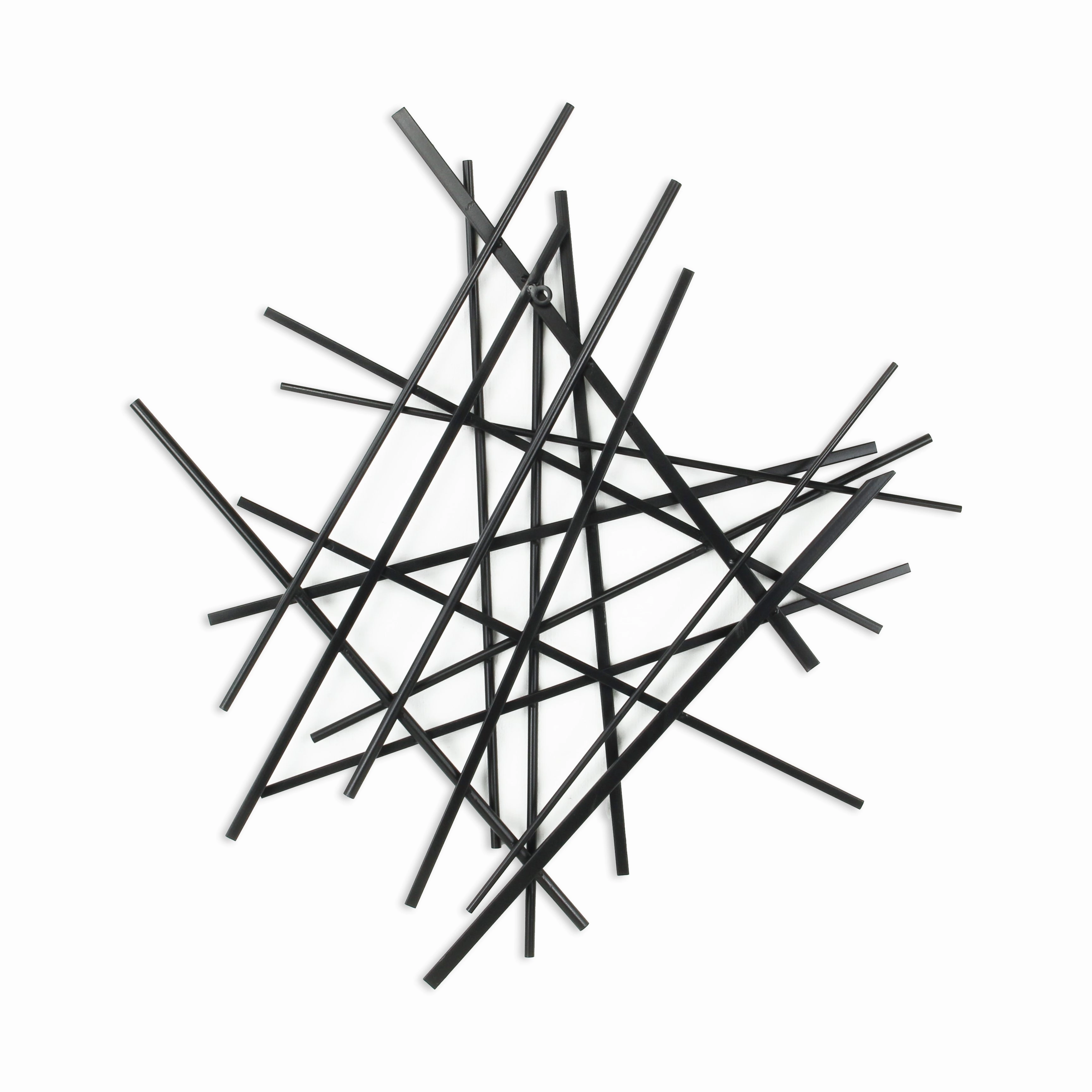 5370BK - Avalon Small Wall Dcor - Black