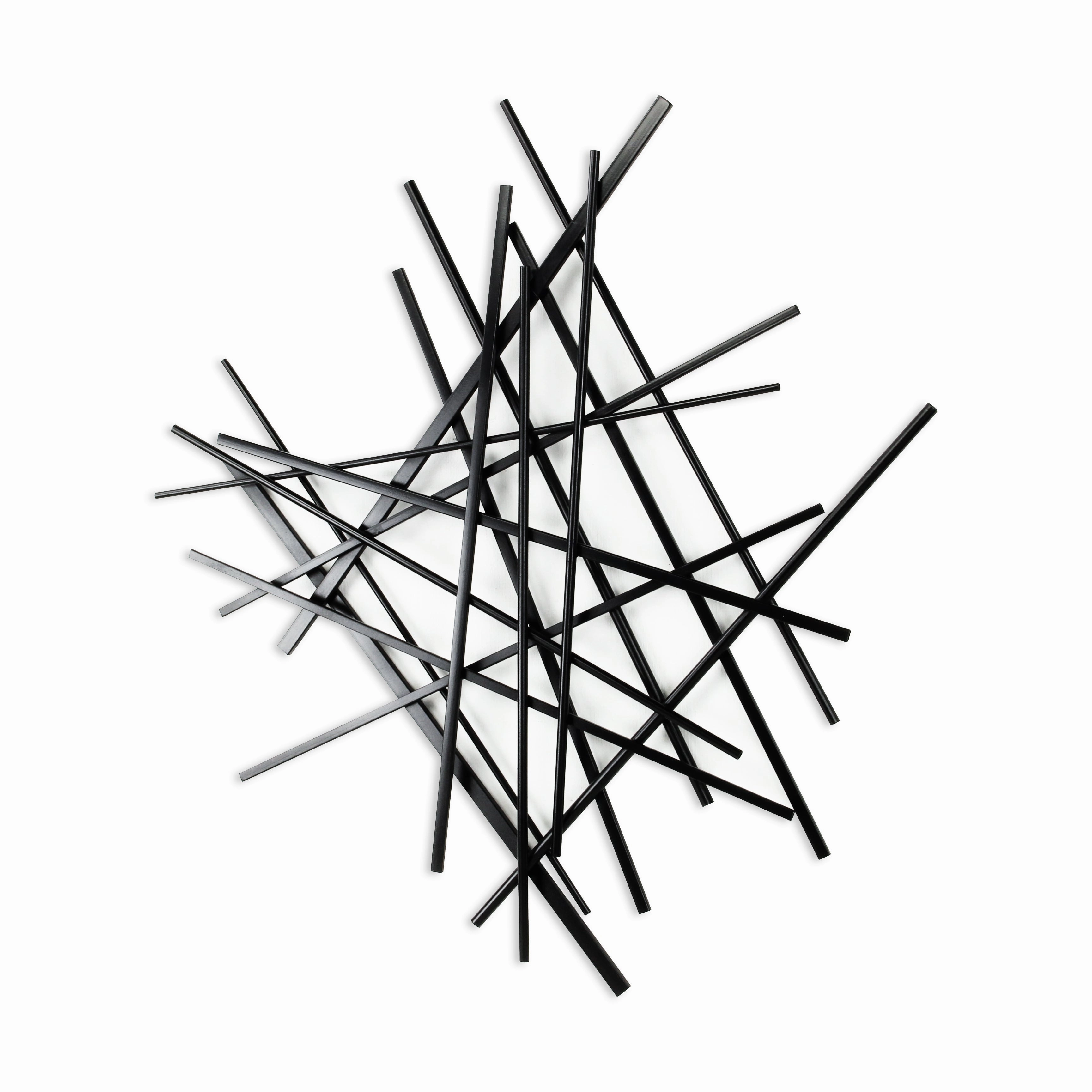 5370BK - Avalon Small Wall Dcor - Black
