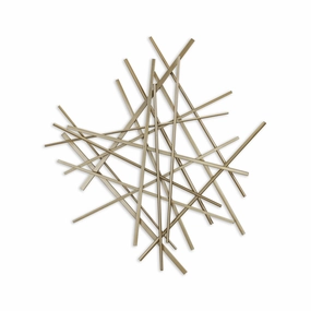 5370GD - Avalon Small Wall Dcor - Gold 