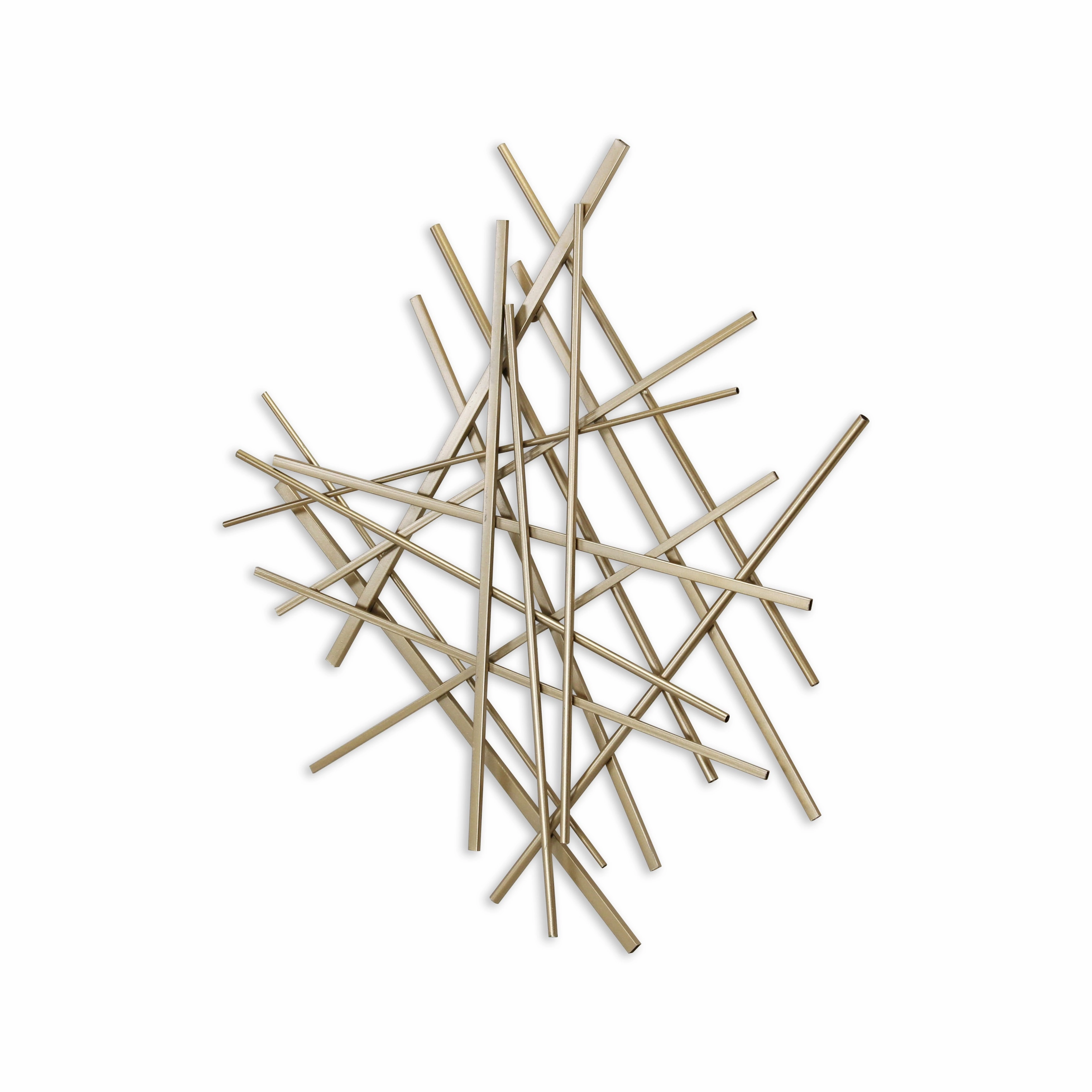 5370GD - Avalon Small Wall Dcor - Gold