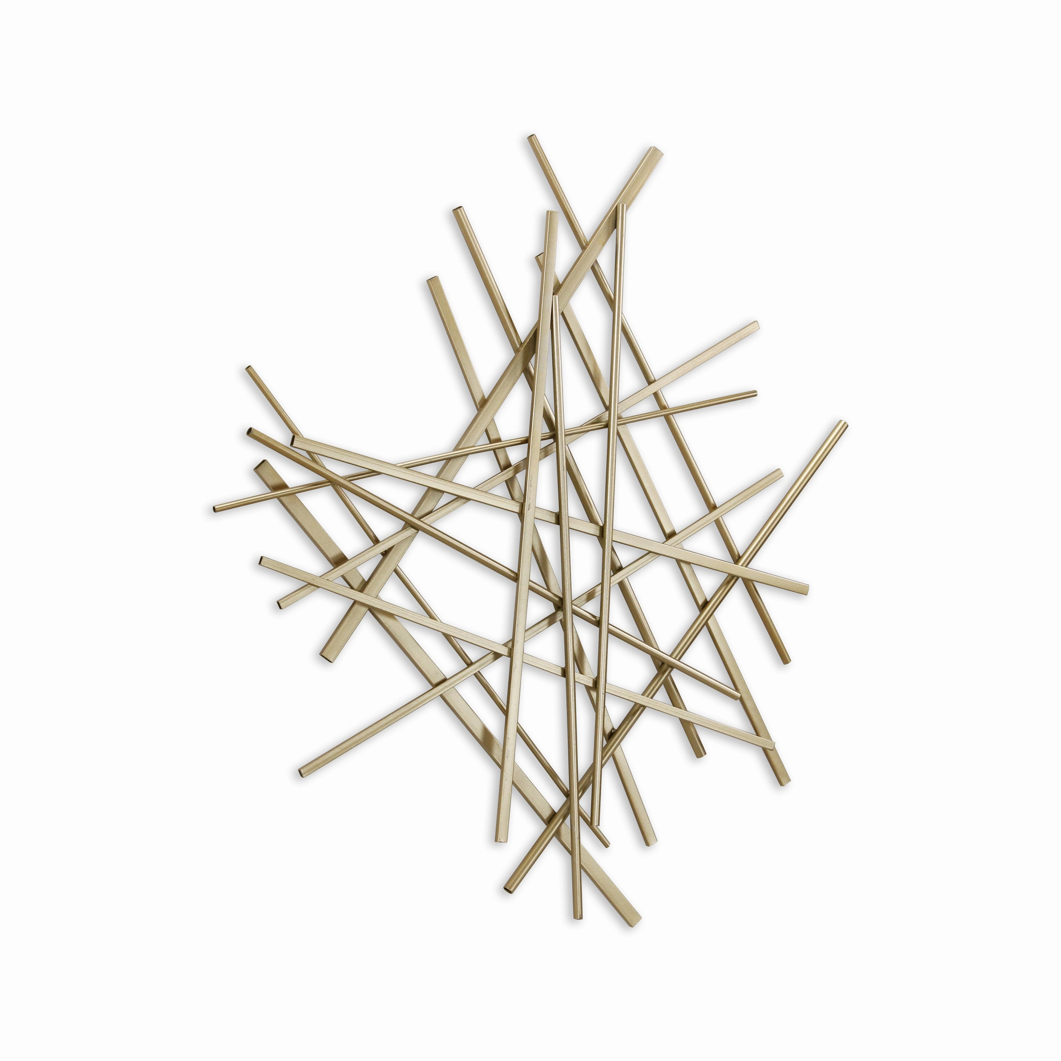 5370GD - Avalon Small Wall Dcor - Gold