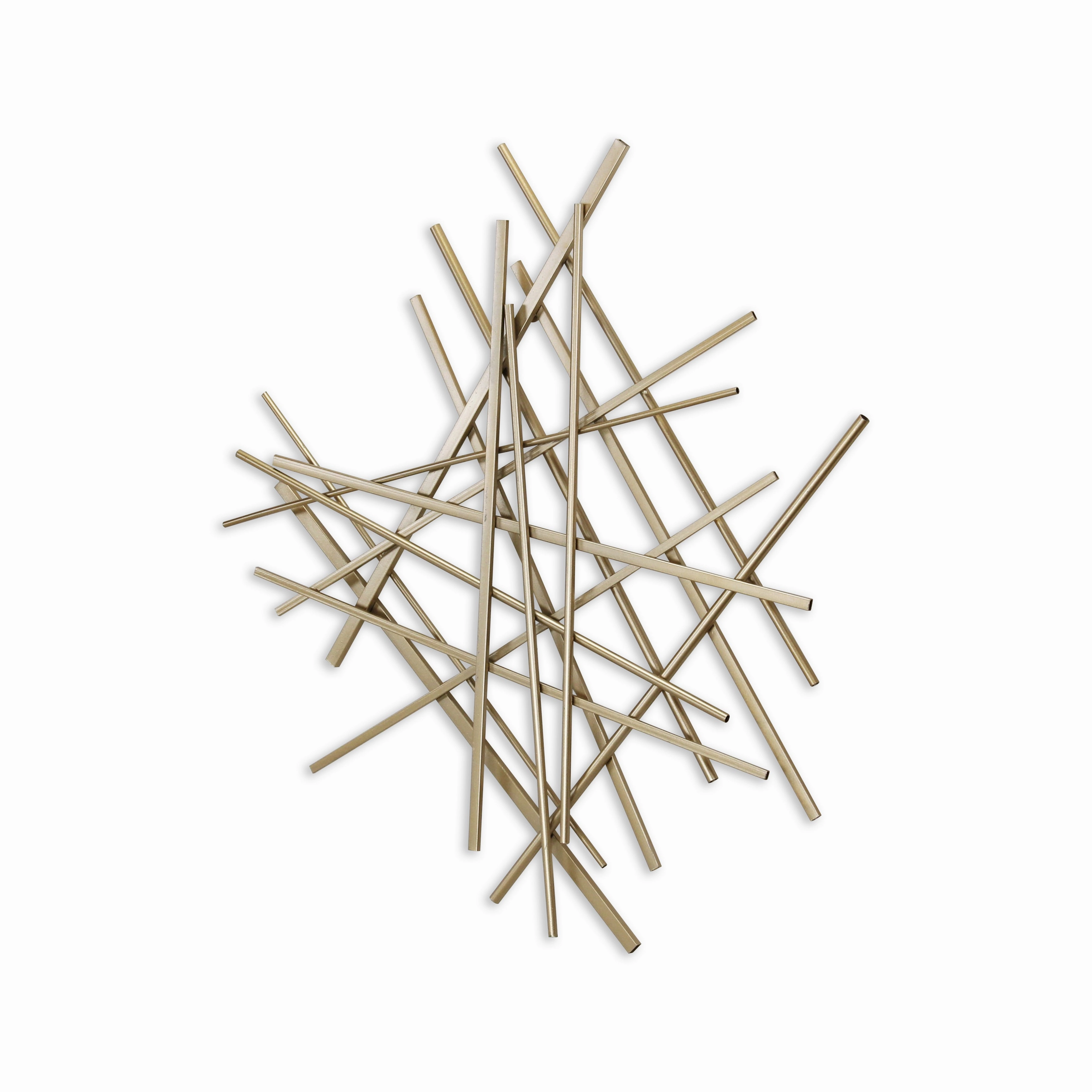 5370GD - Avalon Small Wall Dcor - Gold
