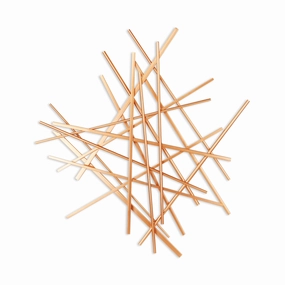5370RG - Avalon Small Wall Dcor - Rosegold 