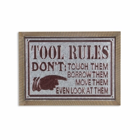 5394 - Ronan "Tool Rules" Sign 