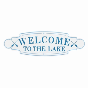 5429LK - Giulia Lake Wall Sign 