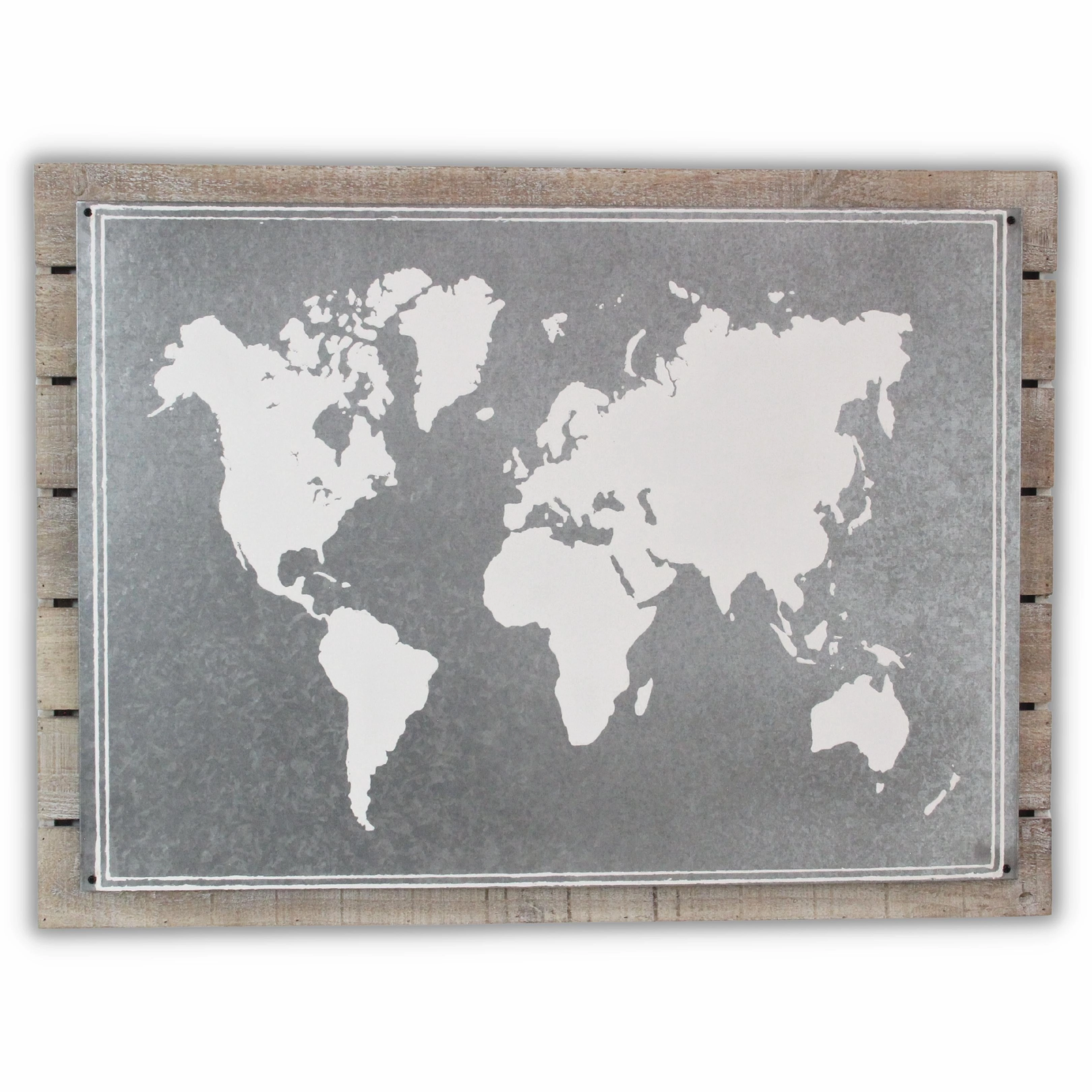 5431 - Oriana World Map Decor 