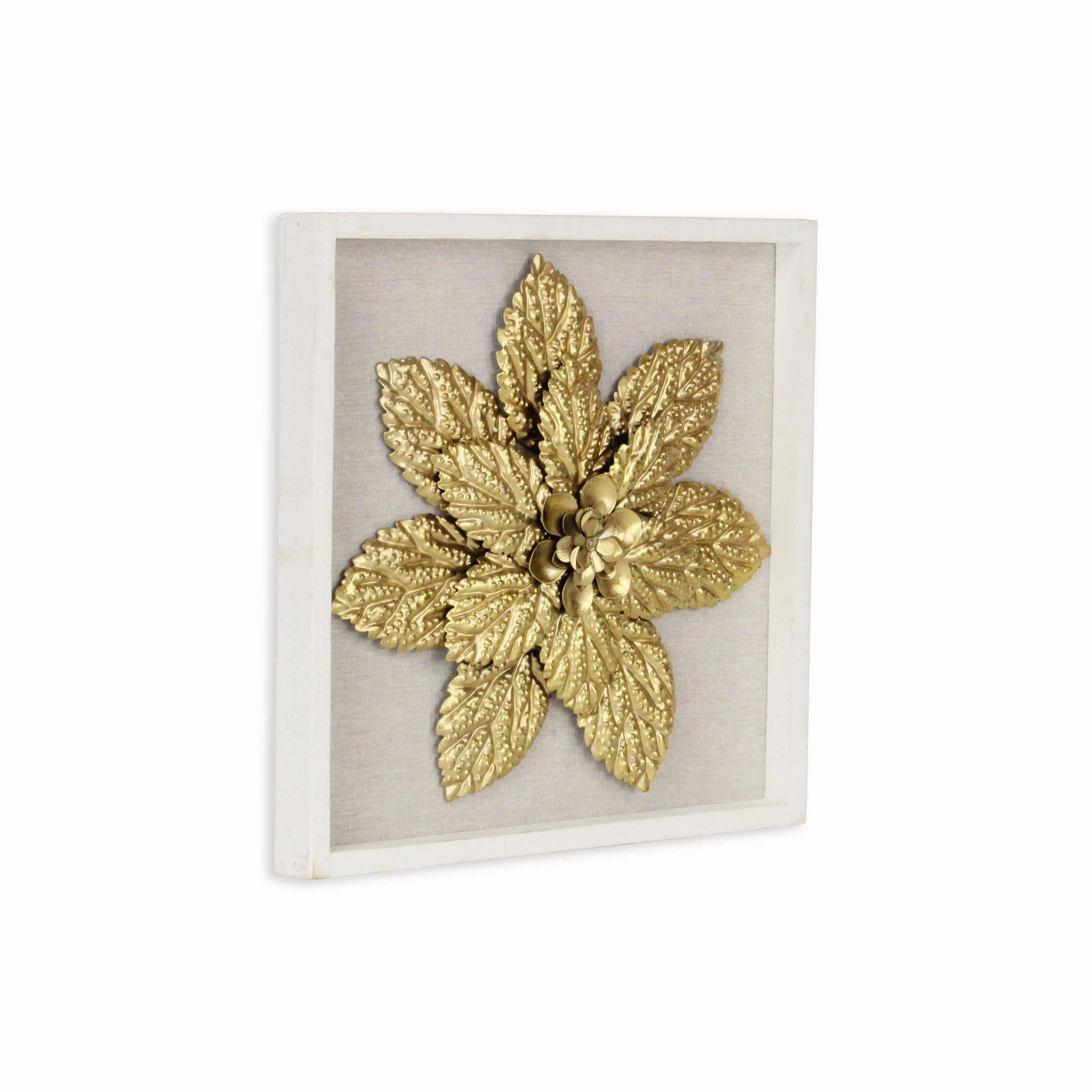 5440 - Vita Framed Metal Flower