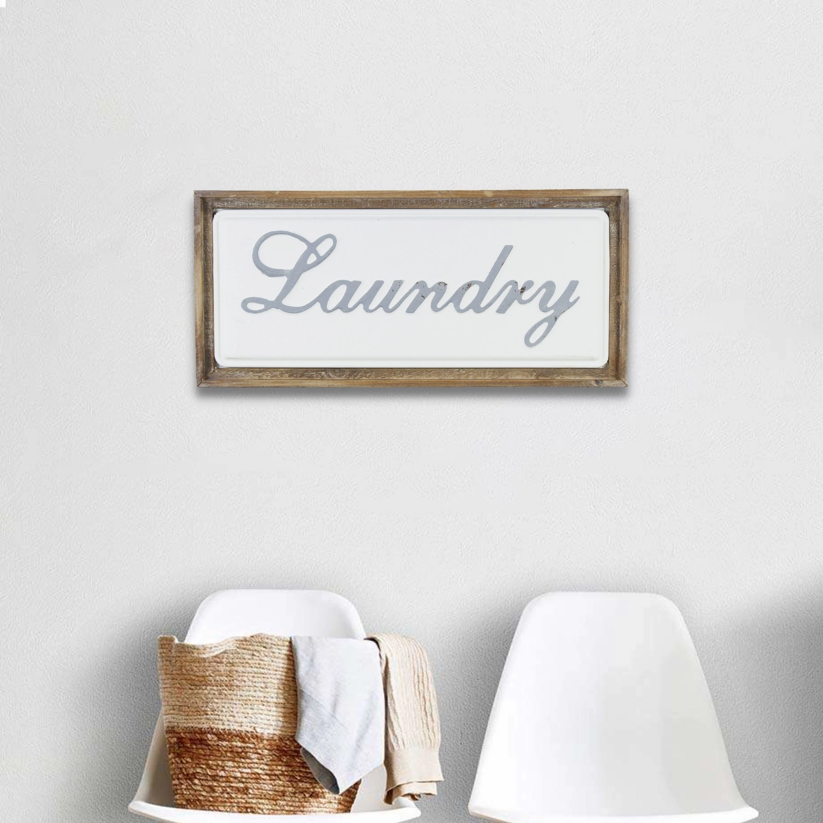 5489 - Colista Laundry Wall Sign