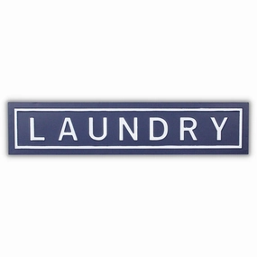 5695NB-R - Callo Blue "Laundry" Sign 