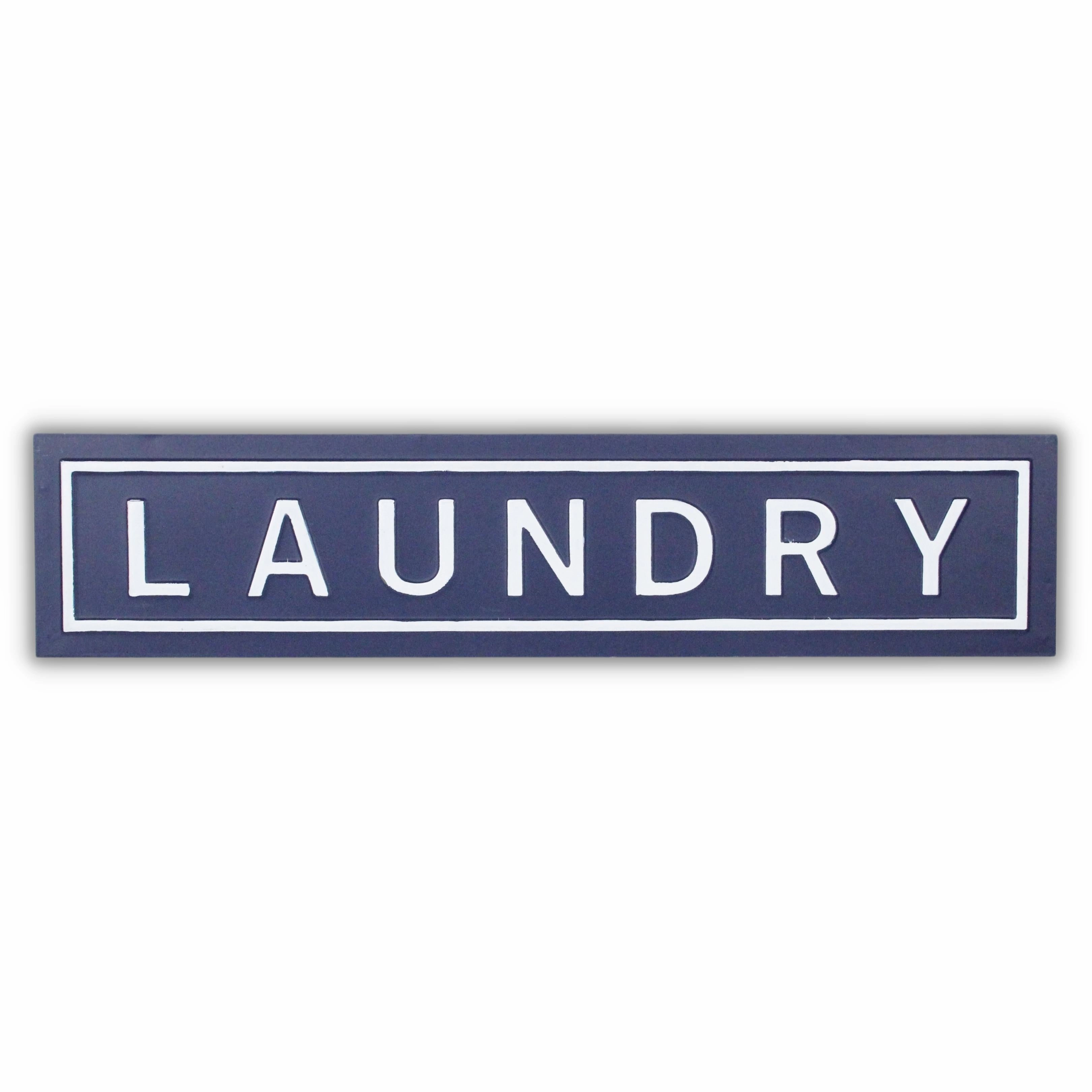 5695NB-R - Callo Blue "Laundry" Sign 