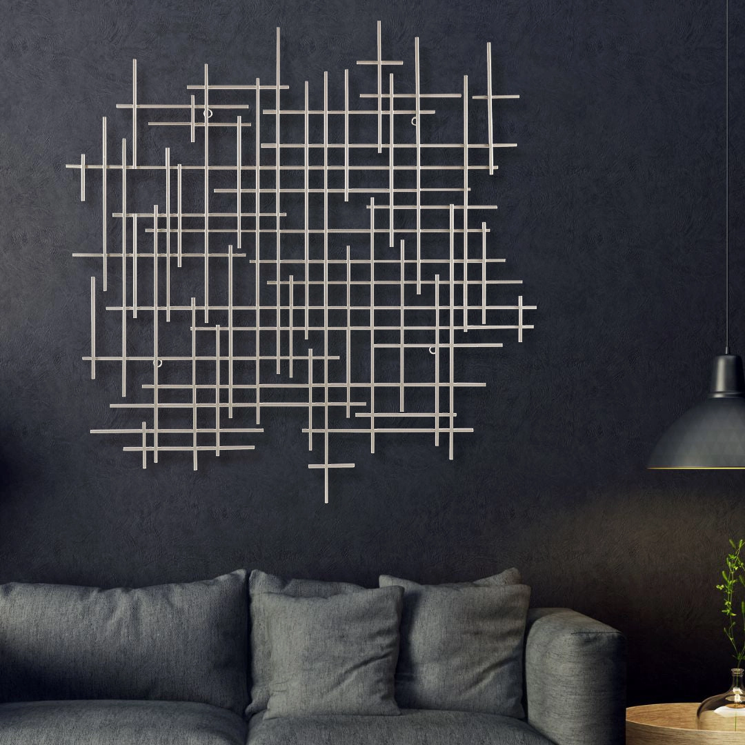 5798SV - Iquara Abstract Art - Silver