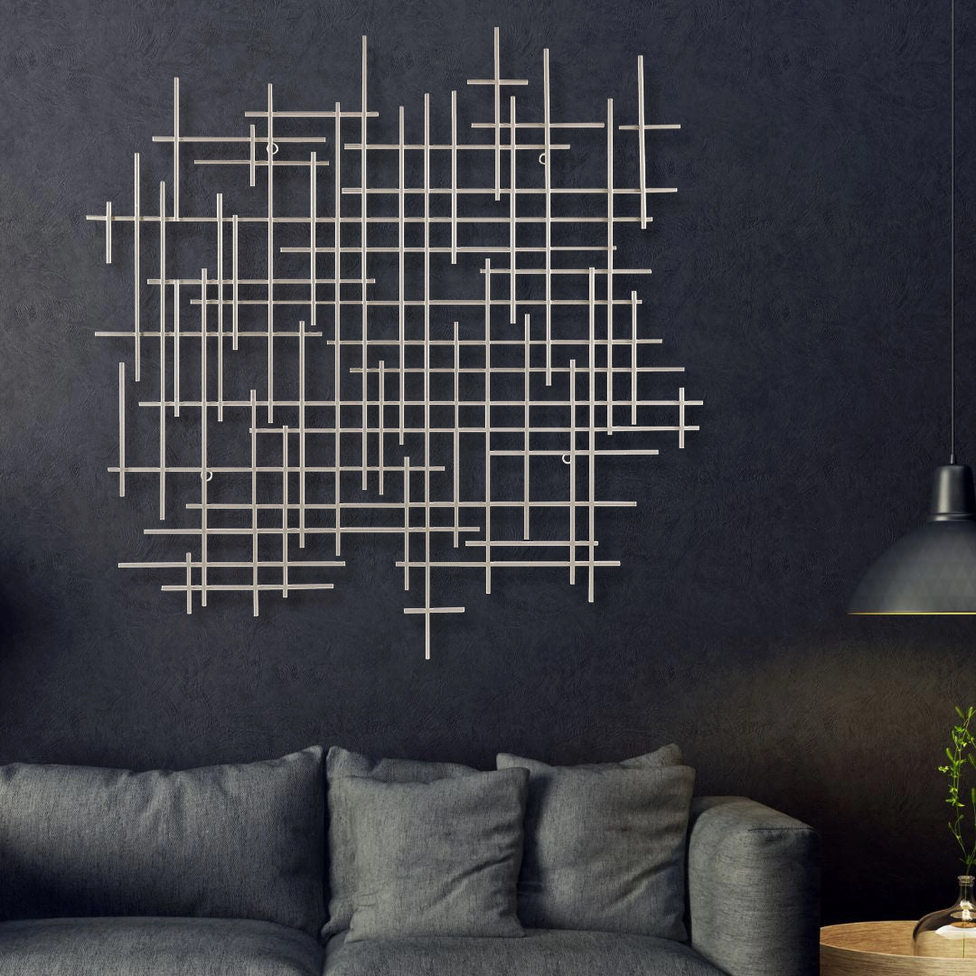 5798SV - Iquara Abstract Art - Silver