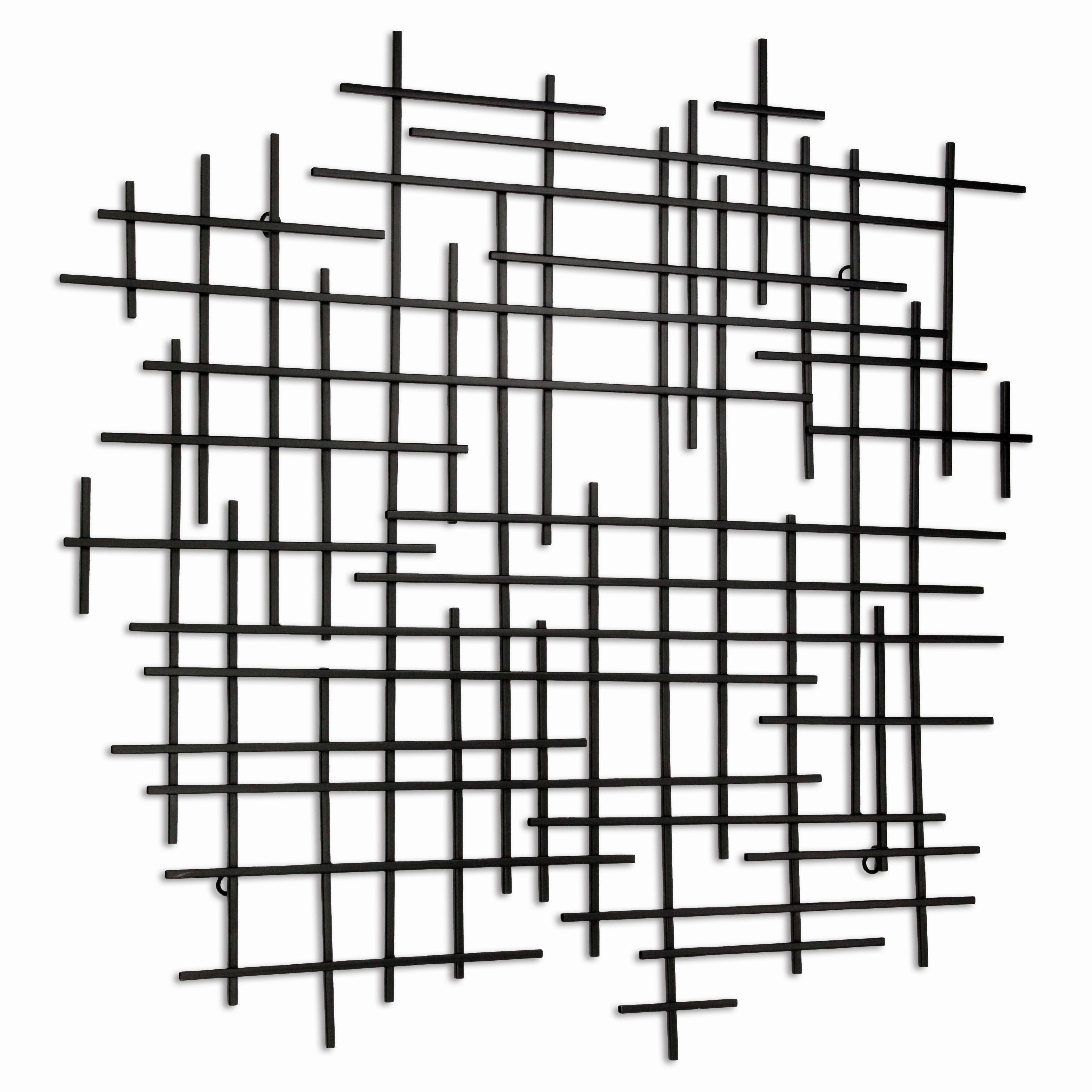 5799BK - Iquara Abstract Art - Black