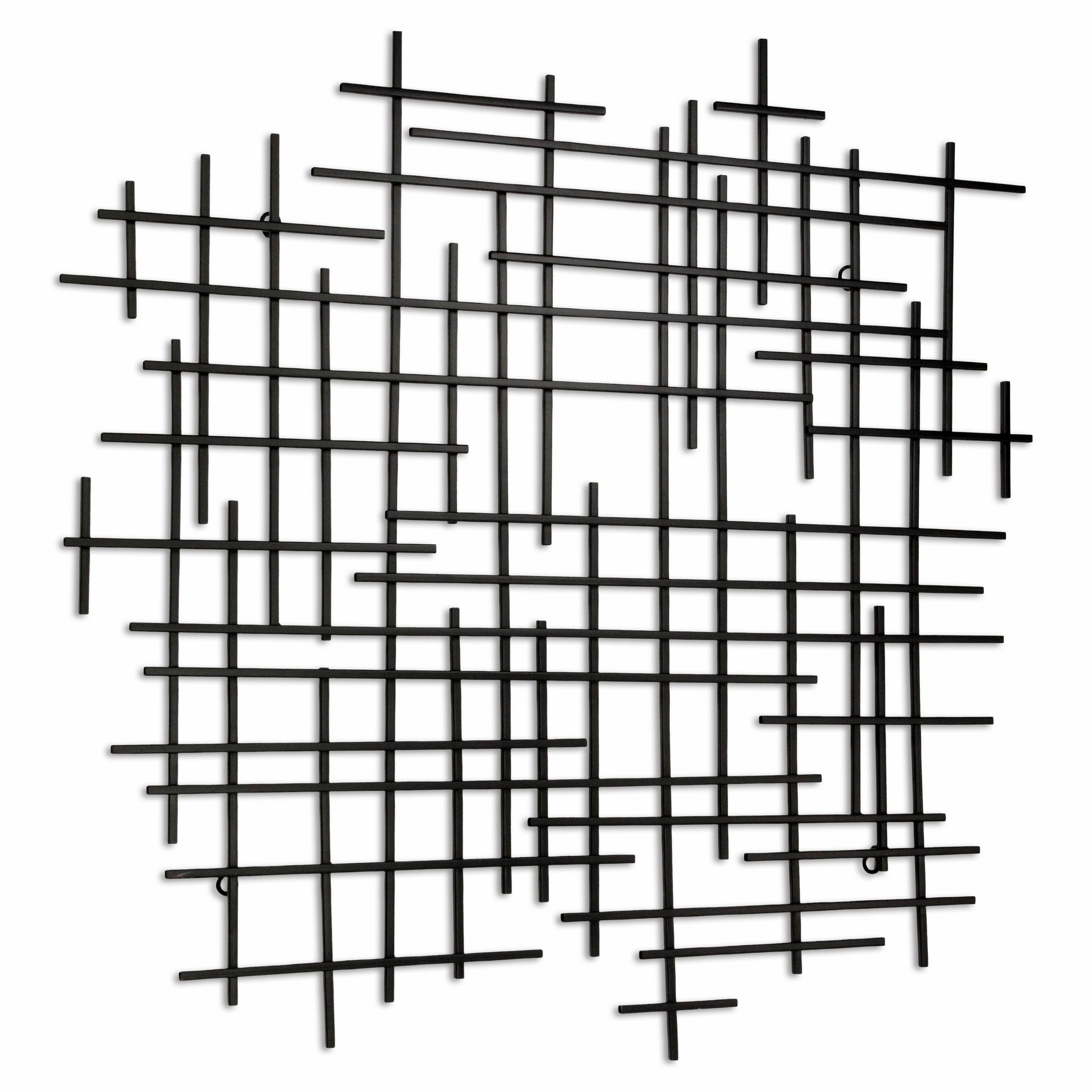 5799BK - Iquara Abstract Art - Black