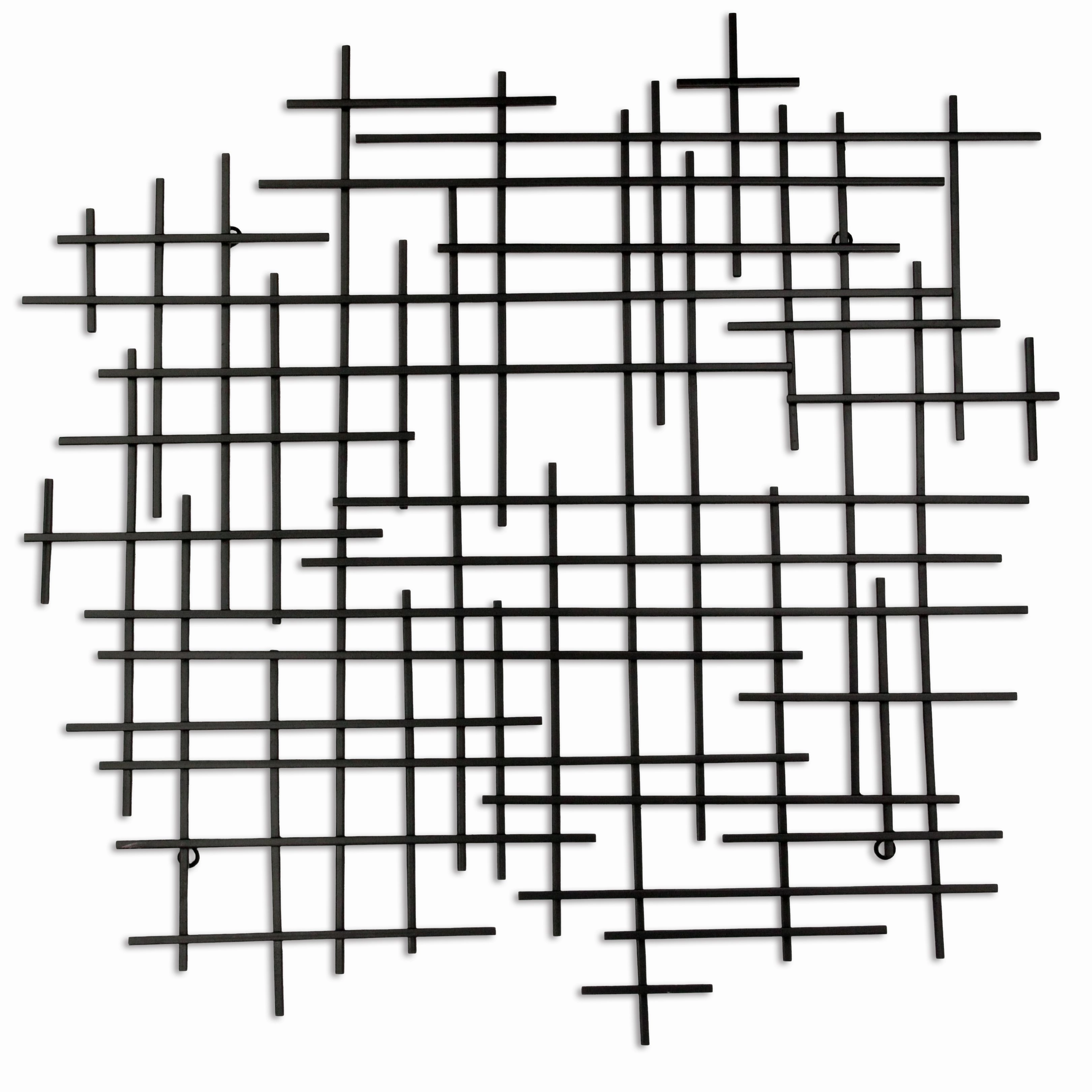 5799BK - Iquara Abstract Art - Black 