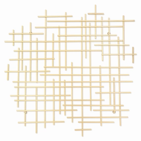 5799GD - Iquara Abstract Art - Gold 
