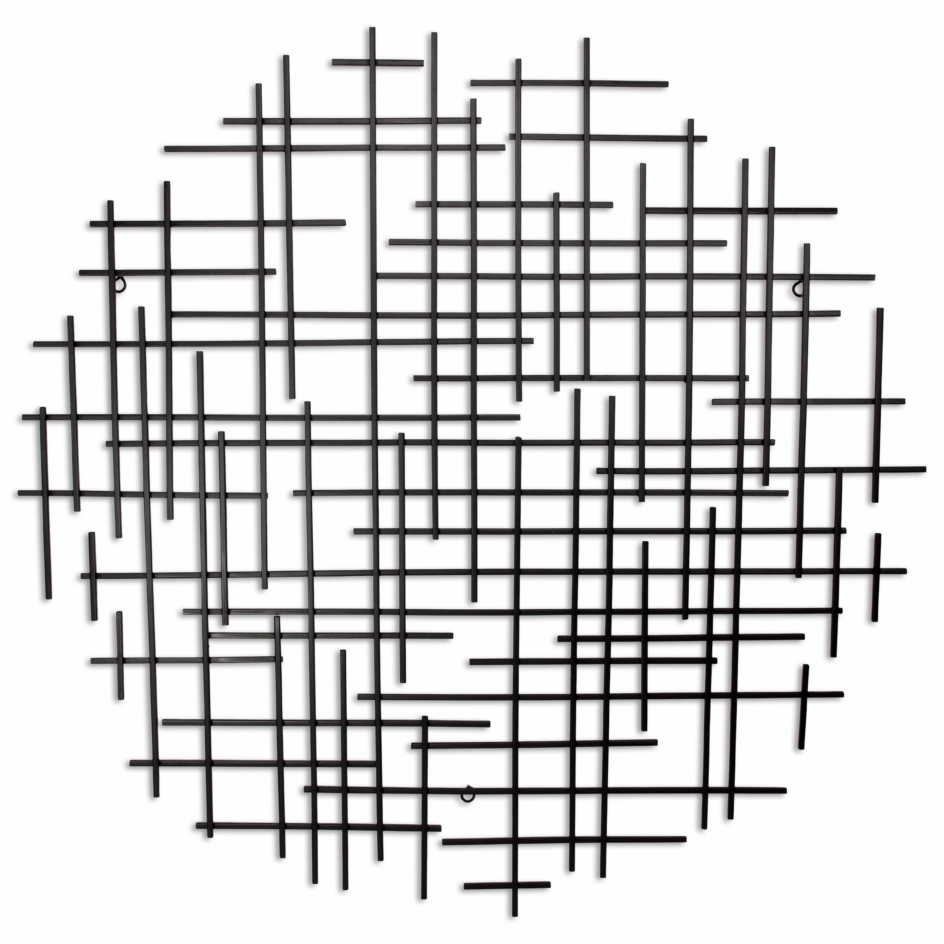 5800BK - Iquara Round Art - Black 